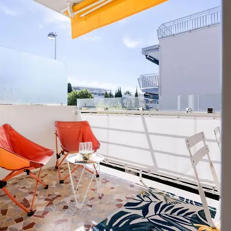 2p De Style Avec Terrasse, Domaine Prive Palm - 2p De Style Avec Terrasse, Domaine Prive Palm Mae-2053 Apartament Cannes
