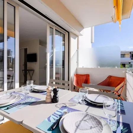 Apartament 2p De Style Avec Terrasse, Domaine Prive Palm - 2p De Style Avec Terrasse, Domaine Prive Palm Mae-2053 *